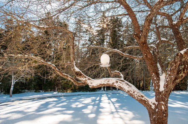 J Schatz Egg Bird Feeder at Powder Hill Farm
