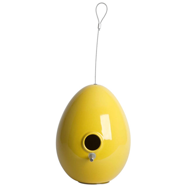 J Schatz Goldenrod Yellow Egg Bird House