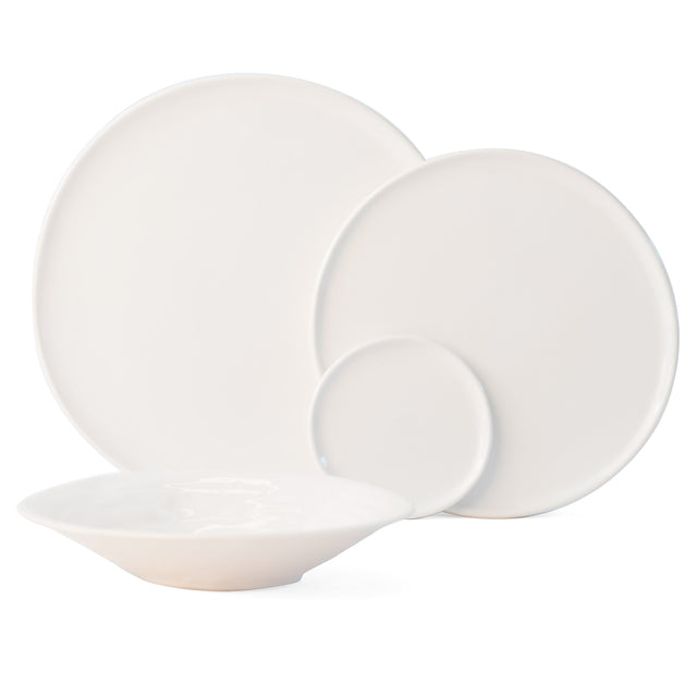 JS 158 Bright White Tableware Set of 4
