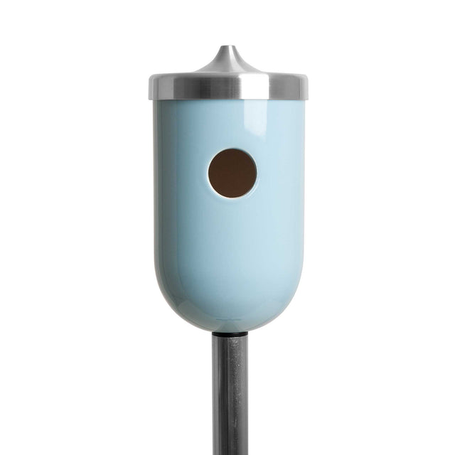 J Schatz Light Aqua Nut Bird House