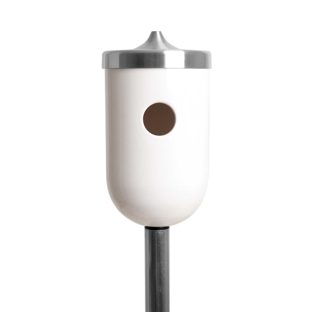 J Schatz Bright White Nut Bird House