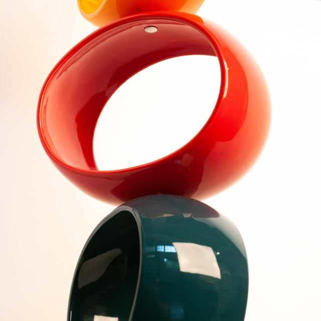 Multicolor Orb Sculpture