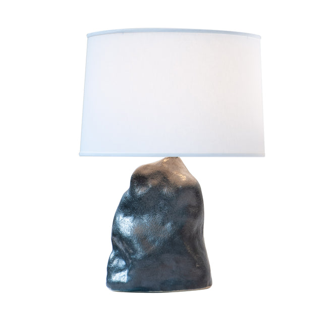 Metallic Black Amorphous Lamp Pair Lamp 2 Detail 1