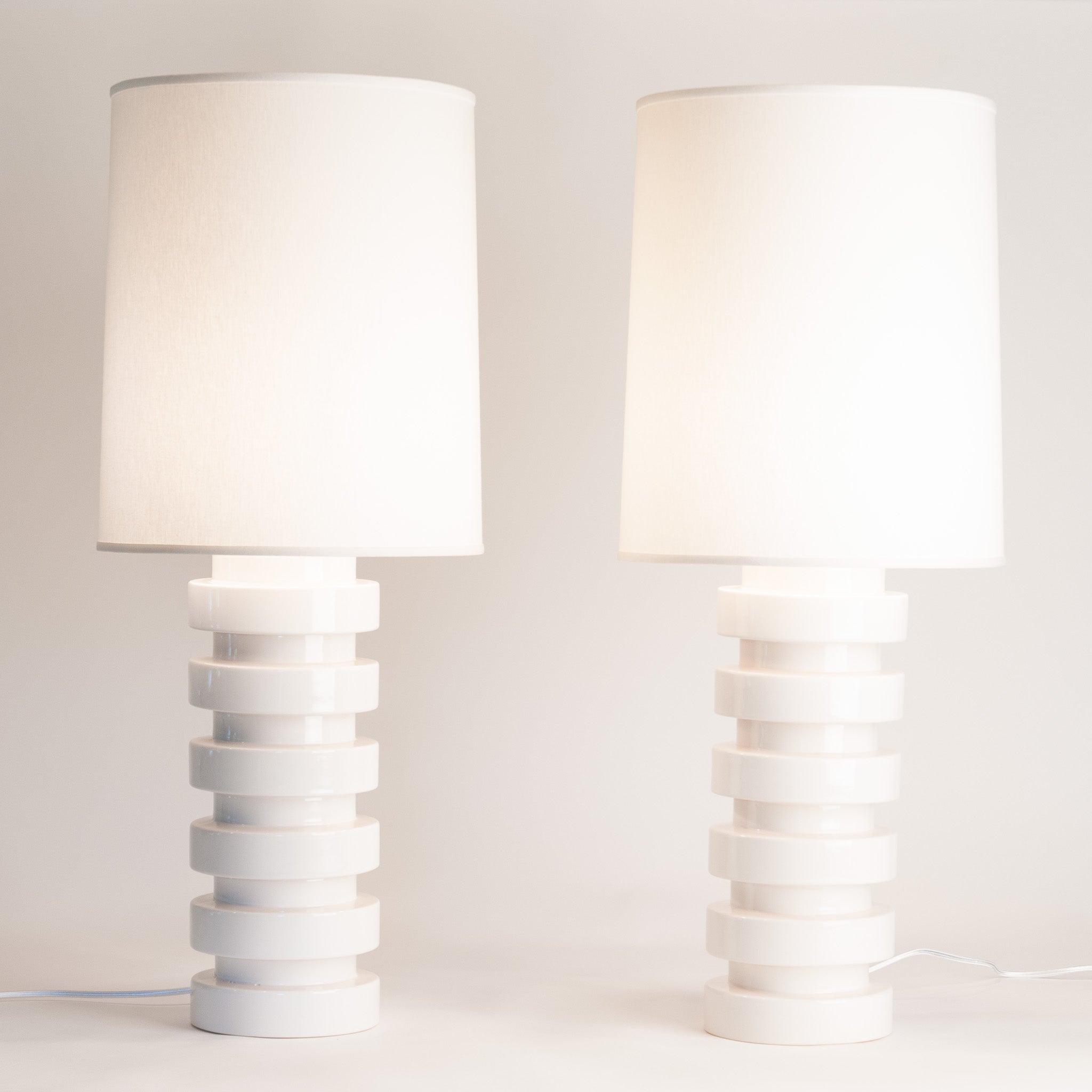 Wide Tooth Lamp Pair – J Schatz