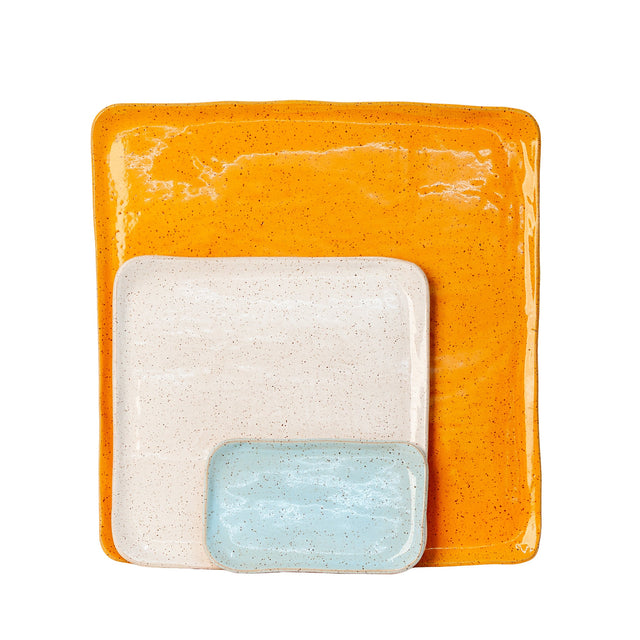 One-of-a-kind ceramic tableware by J Schatz — cups, bowls, platters, and ceremonial objects.