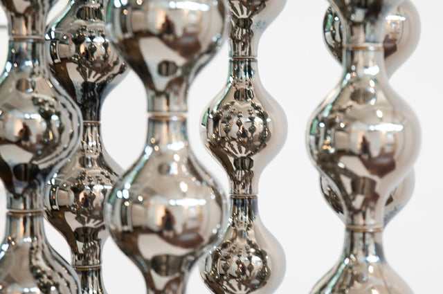 J Schatz Studio collection of one-of-a-kind ceramic sculpture, lighting, wall works, vessels, and table pieces.