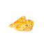 Ceramic bowl, side view with speckled stoneware exterior, J Schatz