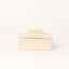 Yellow-glaze interior ceramic lidded box, J Schatz
