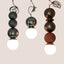 Dot Dot Dot Pendants Metallic Edition in Graphite Lava, Metallic Black, and Bronze