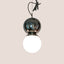 Dot Dot Dot Pendant Metallic Edition in Platinum — single sphere