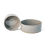 Slate grey ceramic Utilità bowls, one tipped to show the glazed interior, J Schatz.