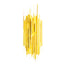 Vertical wood, acrylic, and watercolor wall sculpture of figures painted in soft washes, J Schatz