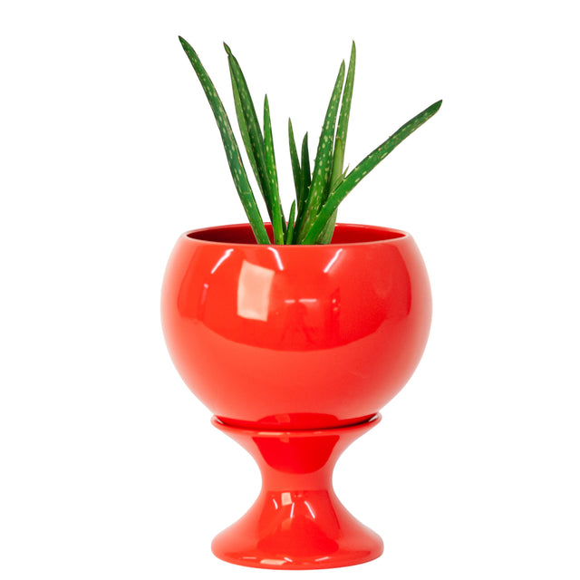 small red ceramic flower pots Limited Edition Planters – J Schatz
