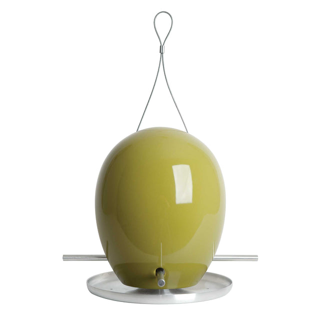 Egg Bird Feeder Custom Color - Moss Green