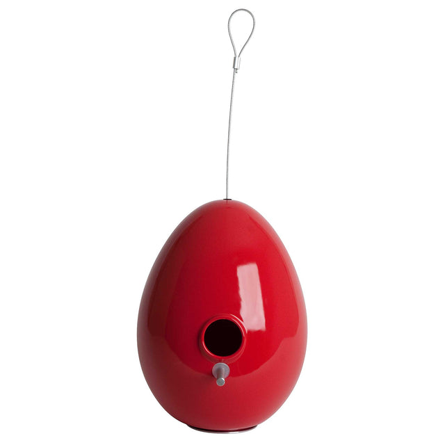 J Schatz Sumac Red Egg Bird House