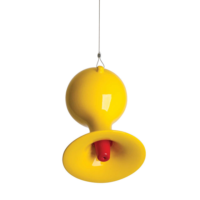 J Schatz Hummingbird Feeder in Sun Yellow