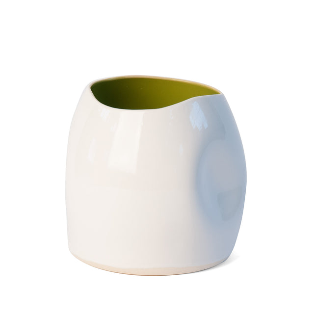 Out of Shape Vase - Olive